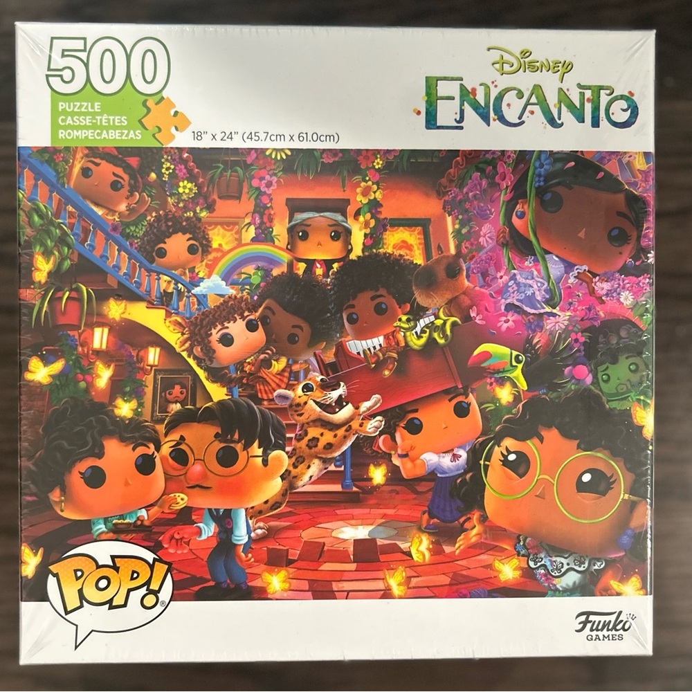 Disney Encanto Funko Puzzle with Vibrant Colors NWT
